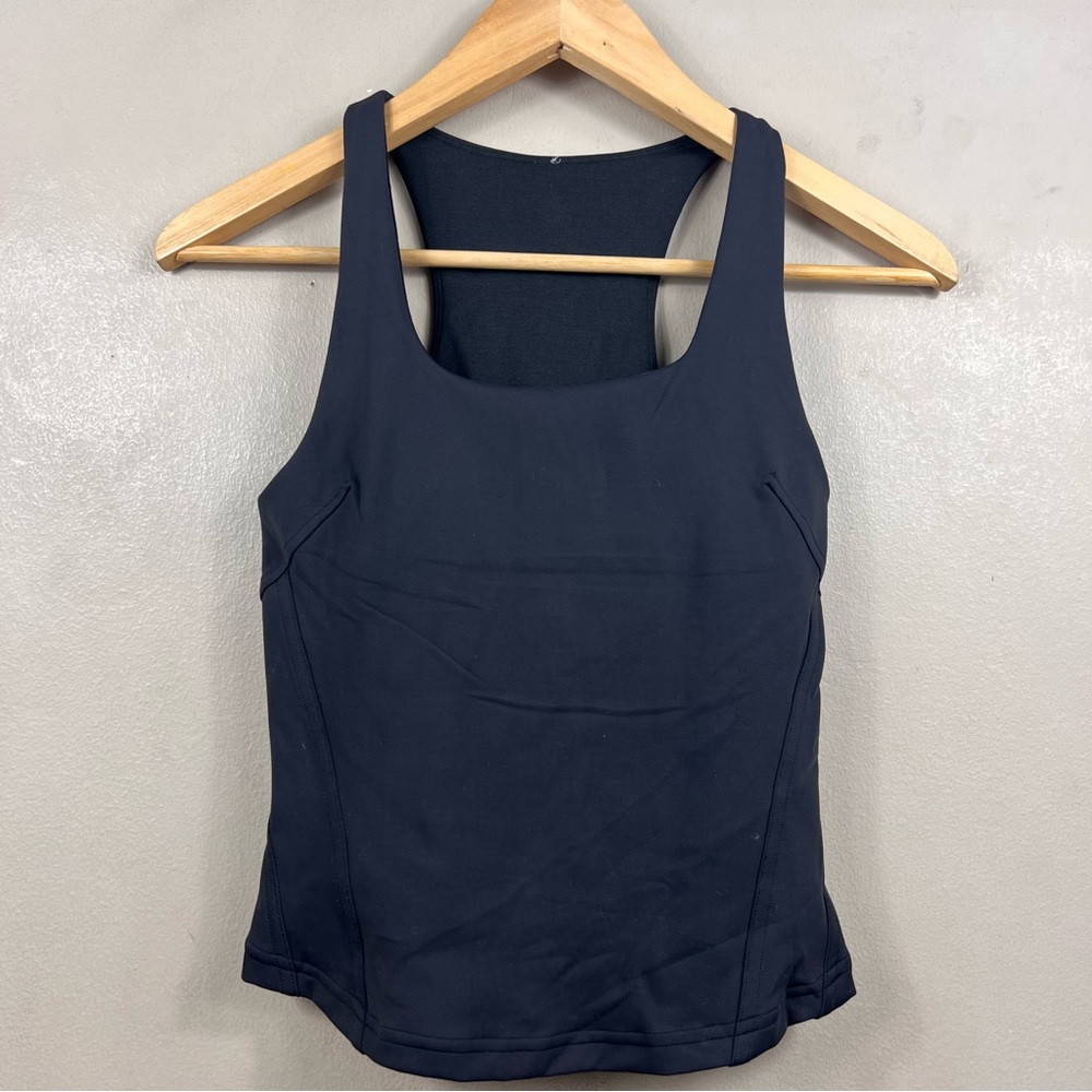 lululemon athletica Black Scoop-Back Sports Bra